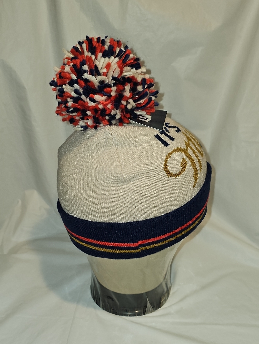It's Miller Time Miller Lite Women’s Winter Beanie with Pom, One Size New - Picture 4 of 13